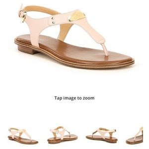 Michael Kors Plate Sandal (nude)